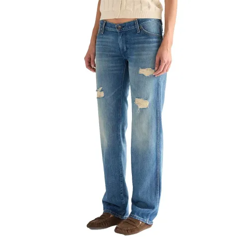 랭글러 Low Rise Cowboy Straight Fit 청바지 142707276