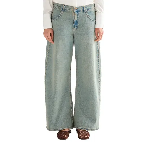 랭글러 LR Ultra Barrel Loose Fit 청바지 142707279