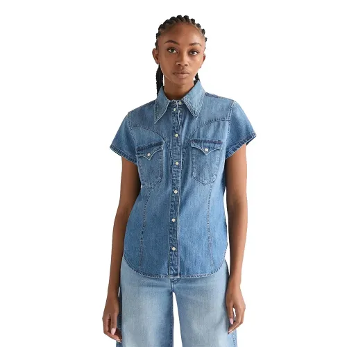 랭글러 Stylized Western 긴팔 셔츠 142707343