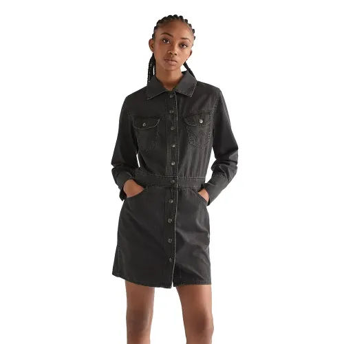 랭글러 Trail Trench Regular Fit 긴팔 원피스 142707349