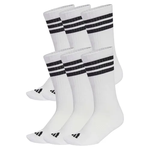 아디다스 3 Stripes 에센셜 Cushioned 크루 양말 6 팩 142711816
