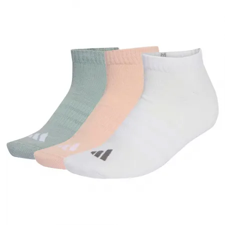 아디다스 Cushioned 에센셜 Low Cut 양말 3 팩 142712006