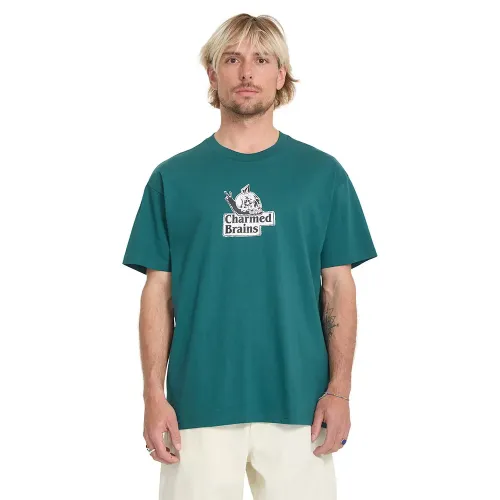 볼컴 Charmed Brains 반팔 티셔츠 142722022