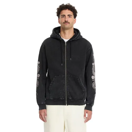 볼컴 Die By The Stone 풀지퍼 스웨터 142722034