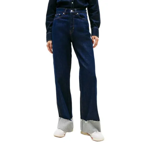 타미힐피거 Claire Di4156 Wide Leg 하이웨이스트 청바지 142733211