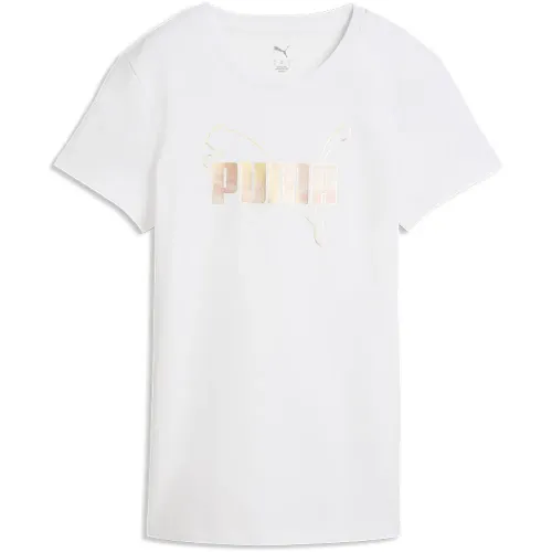 푸마 Ess Logo Lab Metallic 반팔 티셔츠 142739869