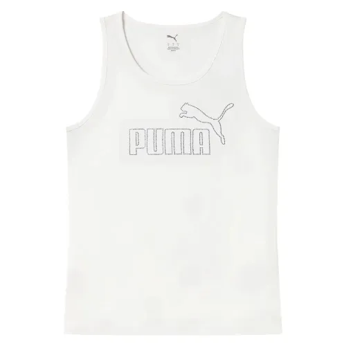 푸마 Ess Logo Rhinestone 나시 티셔츠 142739897