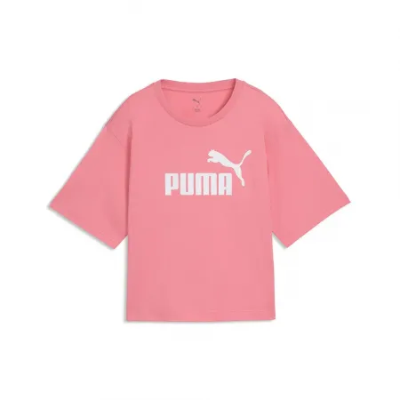 푸마 ESS No 1 Logo Cropped 반팔 티셔츠 142739912