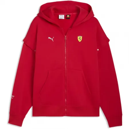 푸마 페라리 프리미엄 오버핏 후드티 142740143