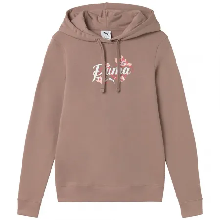 푸마 Floral 그래픽 Cat 후드티 142740175