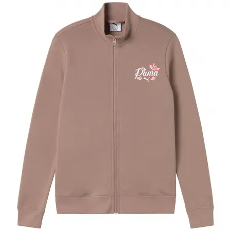 푸마 Floral 그래픽 풀지퍼 스웨터 142740182