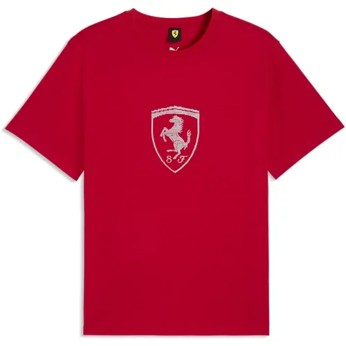 푸마 Ferrari Tonal Shield 반팔 티셔츠 142740227