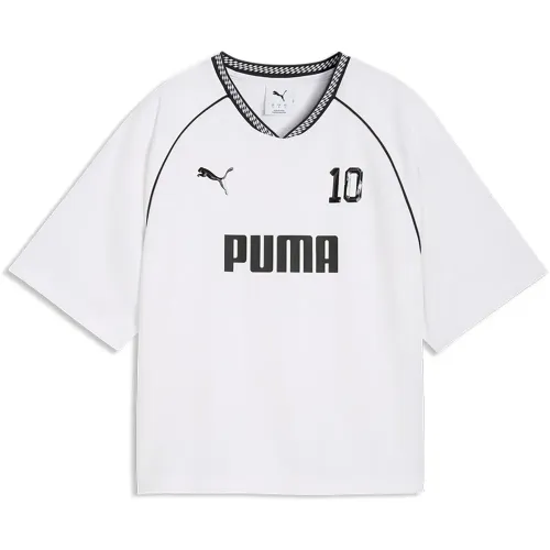 푸마 Sport Relaxed Fit 반팔 V넥 티셔츠 142740522