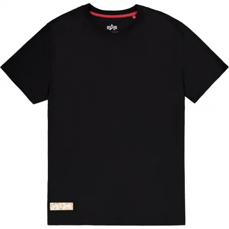 알파인더스트리 Camo Label Back Print 반팔 티셔츠 142746443