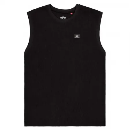 알파인더스트리 Waffle Small Logo 나시 티셔츠 142746628