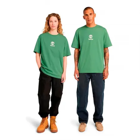 팀버랜드 Print Stack Logo 반팔 티셔츠 142749358