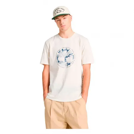 팀버랜드 Tree Logo Lake House 그래픽 반팔 티셔츠 142749477