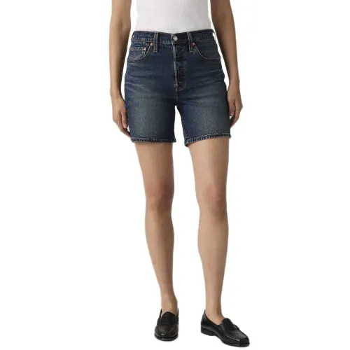 리바이스 501 Mid Thigh Lw 데님 반바지 142750786