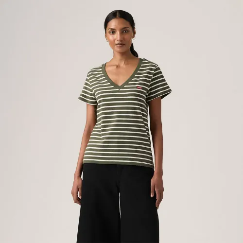 리바이스 The Perfect 반팔 V넥 티셔츠 142751044