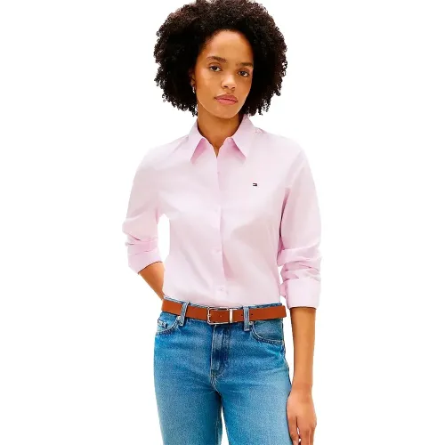 타미힐피거 Ess Poplin Regular Fit 긴팔 셔츠 142758150