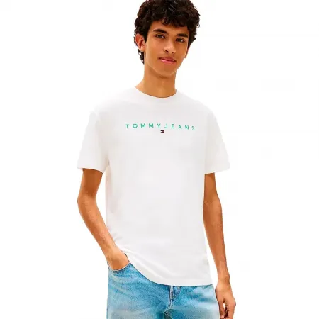 타미힐피거 Linear Logo Regular Fit 반팔 티셔츠 142758582