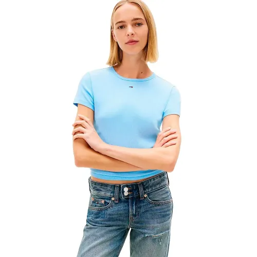 타미힐피거 Slim 에센셜 Ext 반팔 티셔츠 142758604