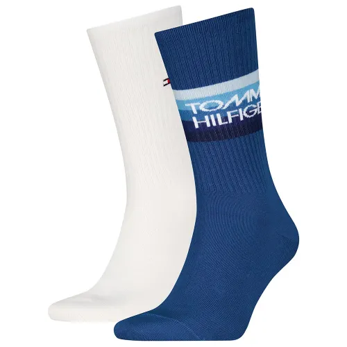 타미힐피거 Logo 크루 양말 2 켤레 142777486