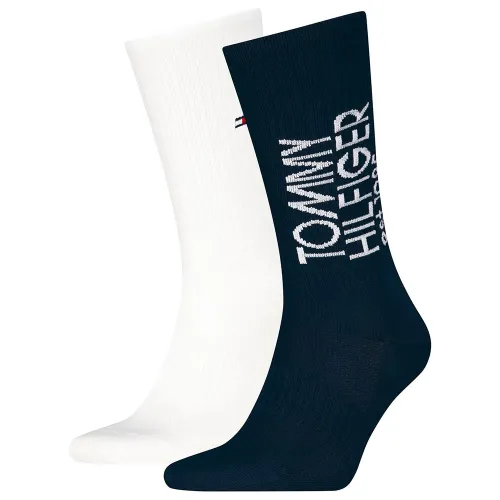 타미힐피거 Logo Mesh 크루 양말 2 켤레 142777490