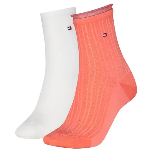 타미힐피거 Lurex Welt 짧은 양말 2 켤레 142777504