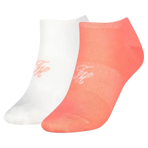 타미힐피거 Refined Monogram Sneaker 양말 2 켤레 142777545