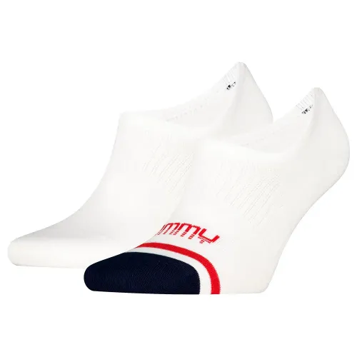 타미힐피거 Stripe Motion 보이지 않는 양말 2 켤레 142777591