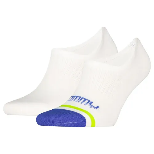 타미힐피거 Stripe Motion 보이지 않는 양말 2 켤레 142777592