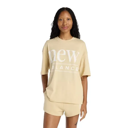 뉴발란스 Reimagined 오버핏 반팔 티셔츠 142781112