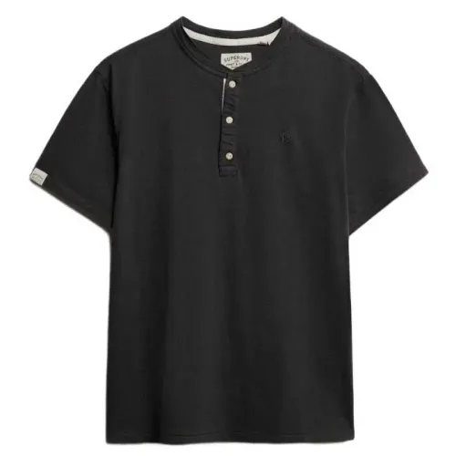 슈퍼드라이 클래식 코튼 Lin Grandad 반팔 티셔츠 142784624