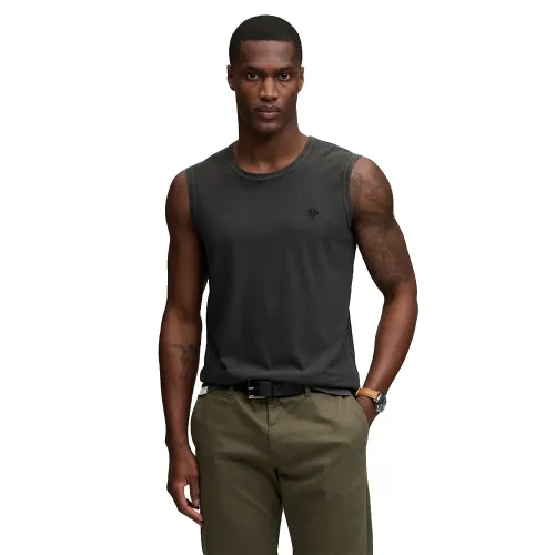 슈퍼드라이 클래식 코튼 Linen 나시 티셔츠 142784637