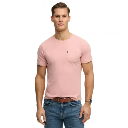 슈퍼드라이 클래식 에센셜 포켓 반팔 티셔츠 142784658