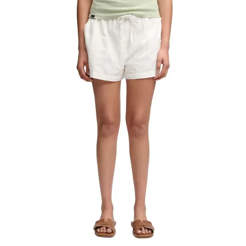 슈퍼드라이 코튼 Broderie Beach 반바지 142784720