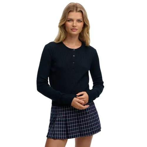 슈퍼드라이 에센셜 카디건 142784755