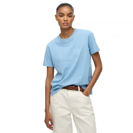 슈퍼드라이 에센셜 Logo 엠브로이더드 반팔 티셔츠 142784782