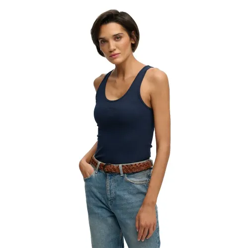 슈퍼드라이 에센셜 로고 Scoop 나시 티셔츠 142784832