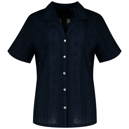 슈퍼드라이 헤리티지 Broderie 반팔 셔츠 142784896