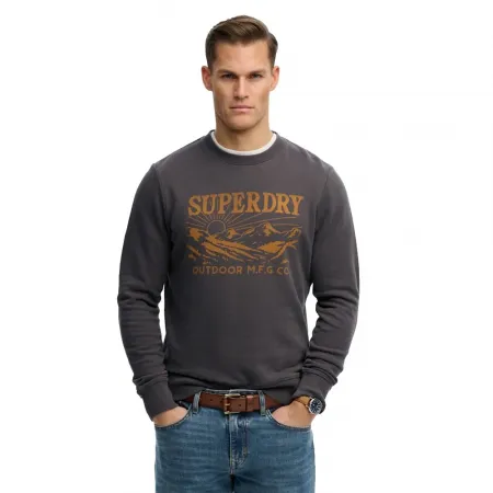 슈퍼드라이 레트로 Outdoor Relaxed 핏 스웨터 142785104