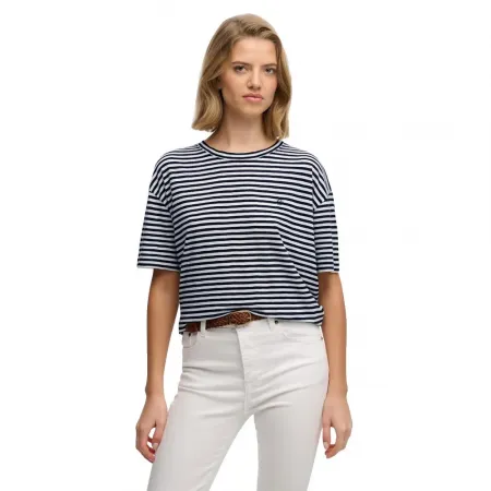 슈퍼드라이 스튜디오s Crew 반팔 티셔츠 142785163