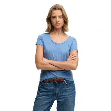 슈퍼드라이 스튜디오s Scoop Neck 반팔 티셔츠 142785164