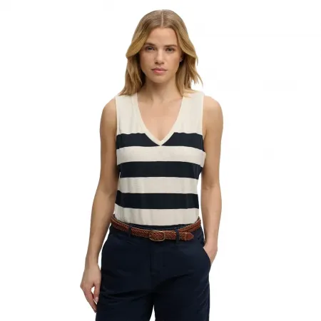 슈퍼드라이 스튜디오s Vee 나시 V넥 티셔츠 142785177