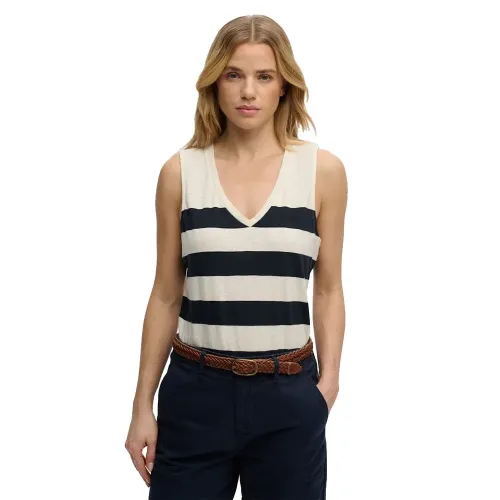 슈퍼드라이 스튜디오s Vee 나시 V넥 티셔츠 142785177