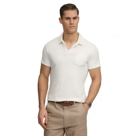 슈퍼드라이 Towelling 반팔 폴로 셔츠 142785197