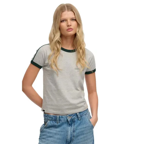 슈퍼드라이 Athletic 에센셜 그래픽 Ringer 반팔 티셔츠 142797581