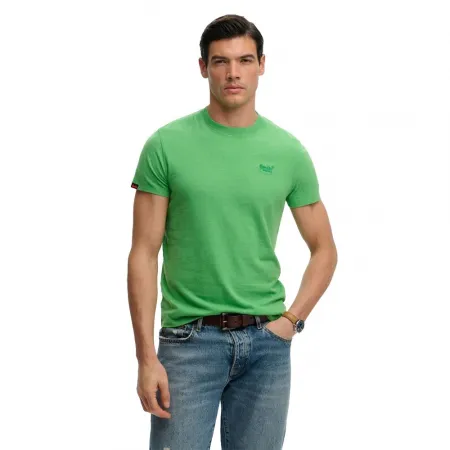 슈퍼드라이 에센셜 로고 엠브로이더드 반팔 티셔츠 142797670