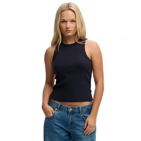 슈퍼드라이 에센셜 로고 Racer 나시 티셔츠 142797680